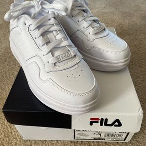 Fila white sneakers ardenza low